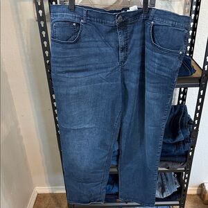 Terra & Sky Men's Relaxed Fit Denim Jeans